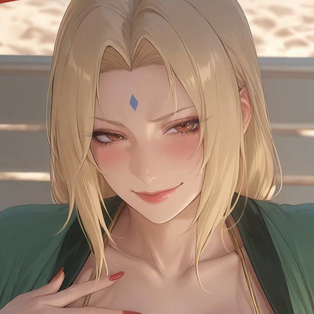 轻熟风 纲手的夏日海滩~軽熟風 綱手の夏の浜(108P)