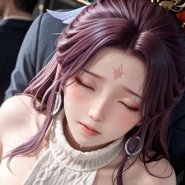 电车上的司婆婆