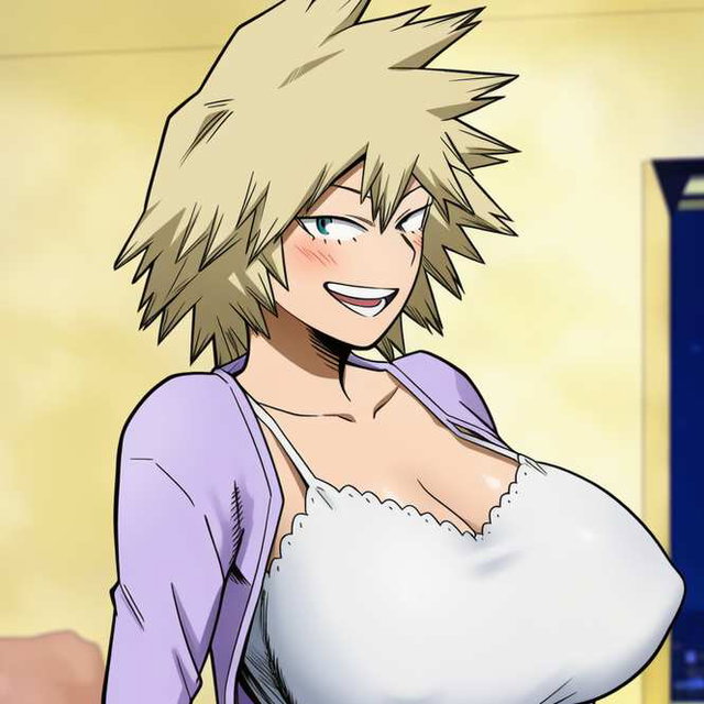 Mitsuki Bakugo helping bakugo's "friends"