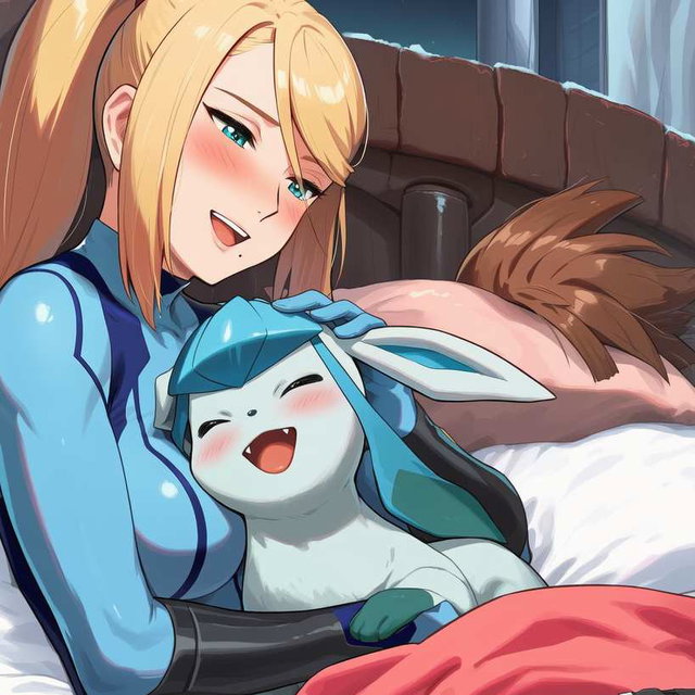 Samus and Glaceo