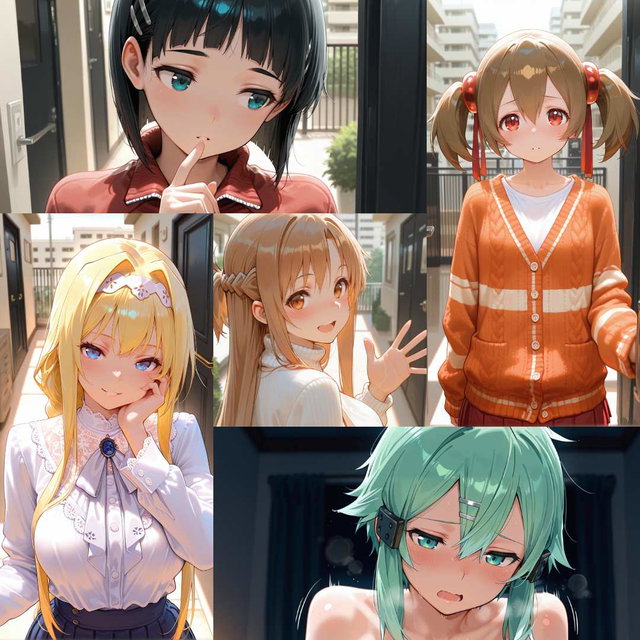 (同人CG集)  SAOハーレム (264P)