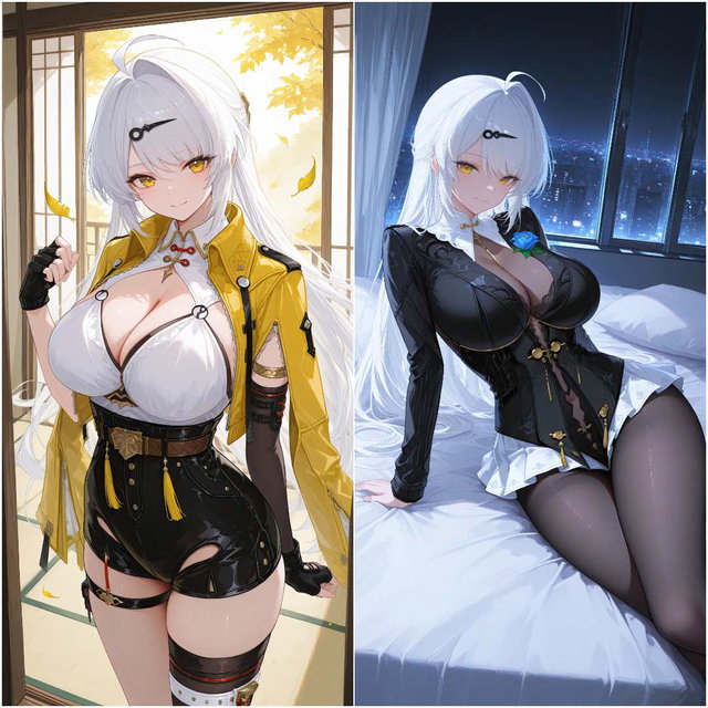 Yi Xuan (Zenless Zone Zero) - Summit of Cloud & Trails of Ink Outfits