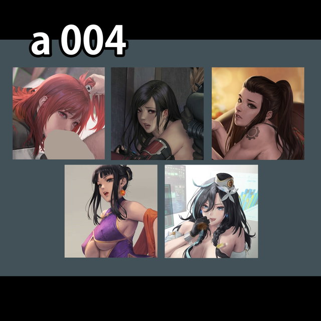 a 004 Honoka, Tifa, Brigitte, Dragon Ball, Epic Seven