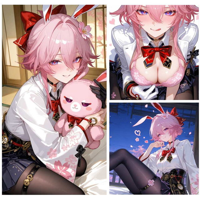 Evanescia (Honkai: Star Rail) – Cherry Blossom Night 【55 pics in ZIP】