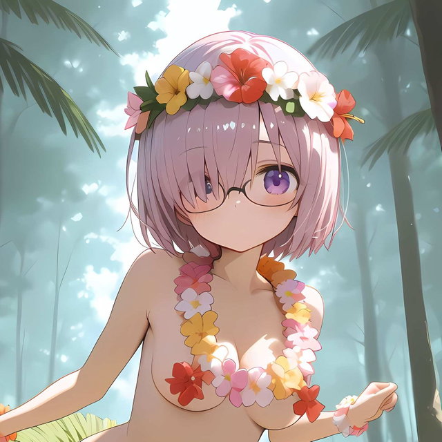 [2460+4059枚]fgo-41人 フラダンス-草裙 
