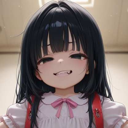 メスガキ鏡 黒ちゃん オイルマッサージとミルクマッサージ