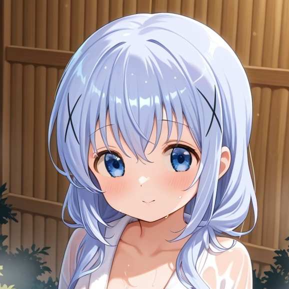 チノちゃん　温泉ラブラブ　前編　バスローブ