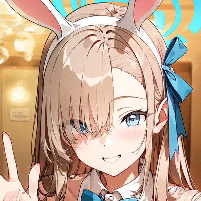 【蔚藍檔案】一之濑明日奈（兎少女）245p