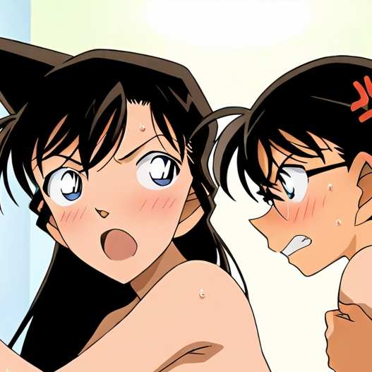 毛利蘭試着室x柯南2/Ran fitting roomXConan2