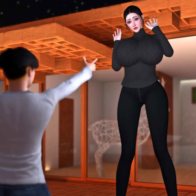 空姐妈妈的命运之雪夜母子/Mother and child on a snowy night