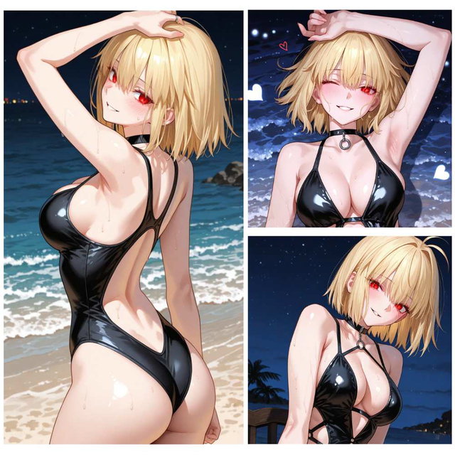 Arcueid Brunestud [Tsukihime] (FGO) – Midnight Ocean 【49 pics in ZIP】