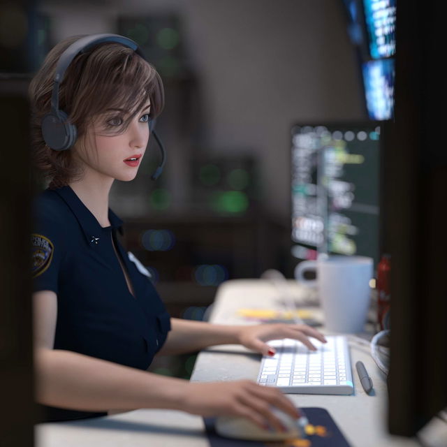 黑丝女警队（04）