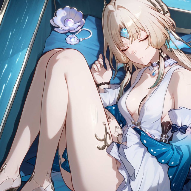 真珠Pearl 动态50张 4分半配音版 简易音效 Honkai: Star Rail