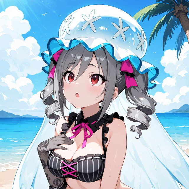 20260611 神崎蘭子 Kanzaki Ranko 水着 (アイマス)：260枚