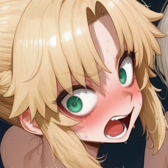 Artoria Pendragon × Mordred [futa × female]