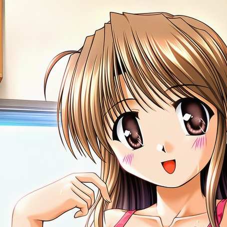 藤枝保奈美　エプロンイラスト