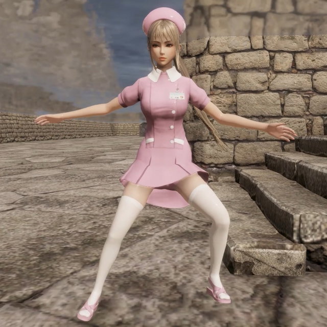 王元姬护士服装