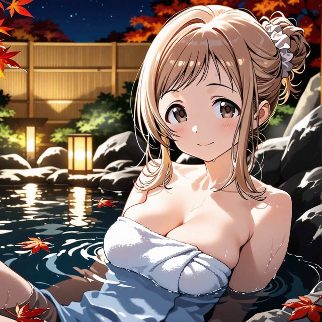イルミネと秋の温泉旅行・真乃