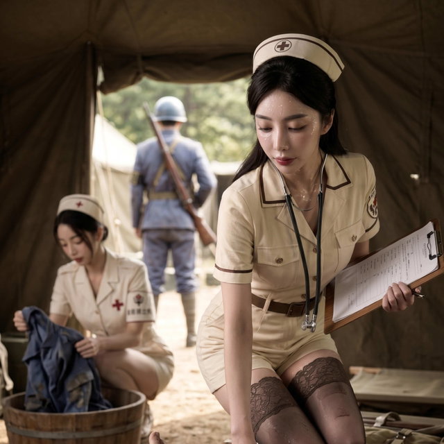 囚女银媚錄·白衣银落1-寫實版