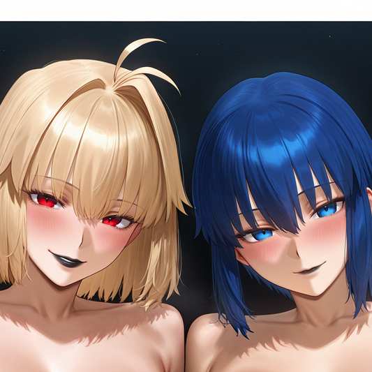 爱尔奎特 x 希耶尔 (月姬) - 油光裤袜的诱惑