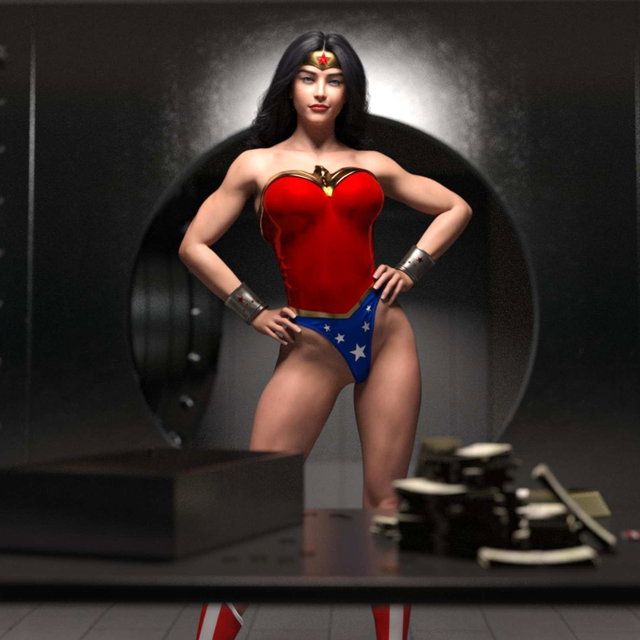 Wonder Woman-BITCH NOTE 中文版【3D漫画】