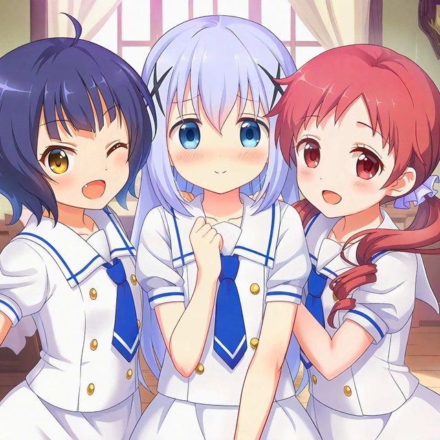 チマメ隊パーティー(ごちうさ)/Chimame-Tai 185P