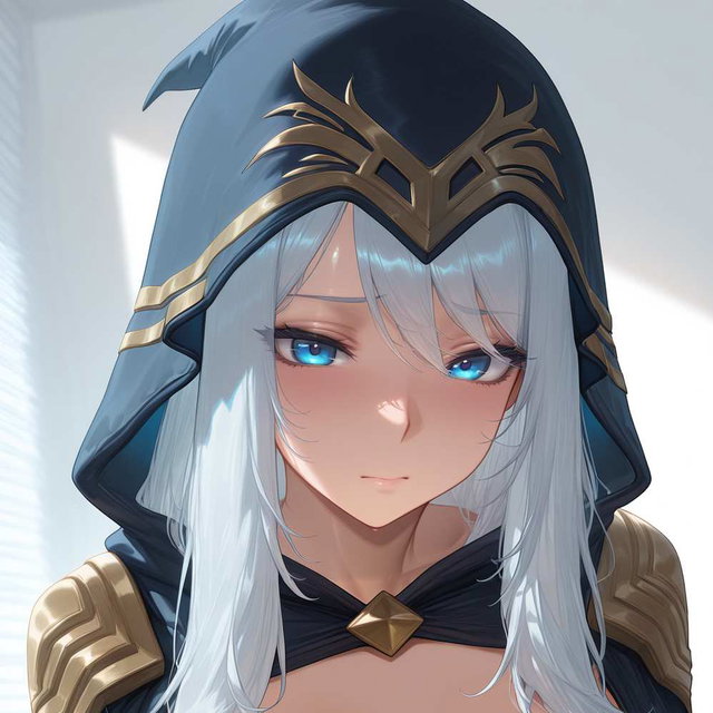 Ashe 艾希 (League of Legends) Blacked Tribe Queen