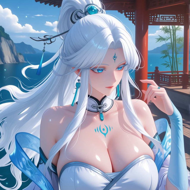 清宵师尊 静微真人 鸣潮 260P
