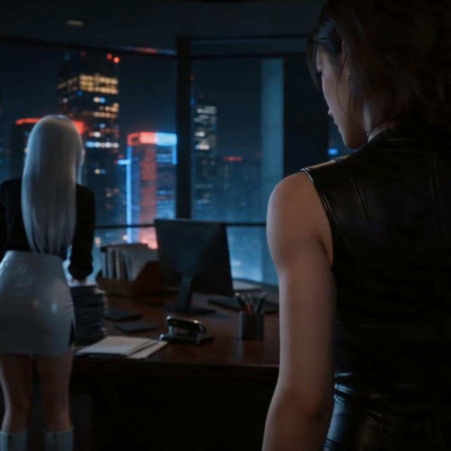 3DAnimation女杀手勒杀女秘书