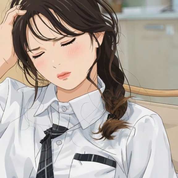 女同学 female classmate