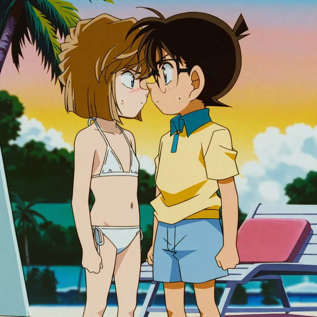 灰原哀比基尼x柯南2/Haibara Ai X Conan2