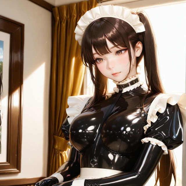 latex outfit Illustrious LORA